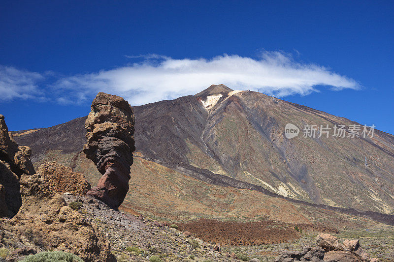 Roque Chinchado和Pico De Teide